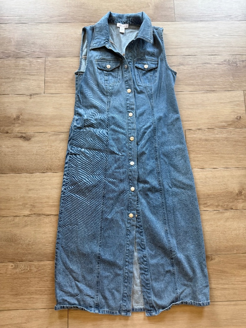 House of Harlow 1960 Denim Midi Dress